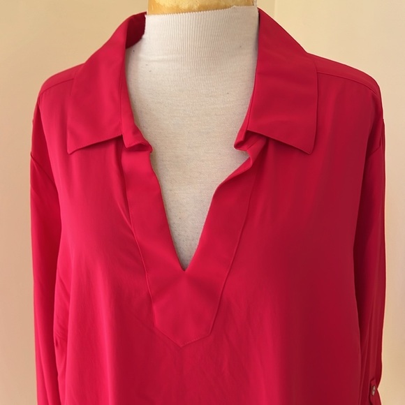 New! Foxcroft NYC women’s UPF 50+ sun protection tunic top in size 22W . - Picture 2 of 10